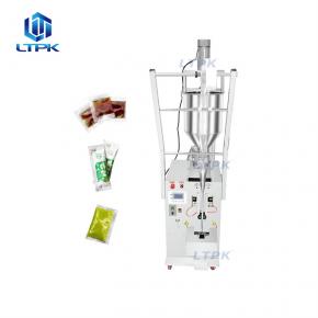 LT-GP85TM Detergent Packaging Machine Cosmetic Sachet Lotion Shampoo Filling Packing Machine with Mixer