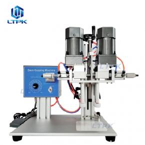 LT-XLSGJ-6100 Table Top Semi Automatic Spray Pump Twist off Screw Capping Machine